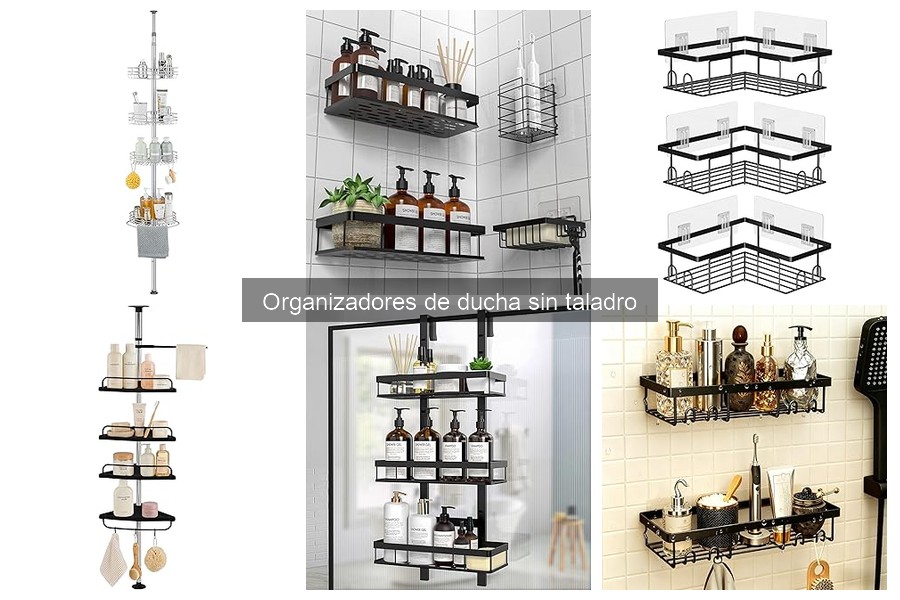 Cómo instalar un organizador de ducha sin taladro fácilmente