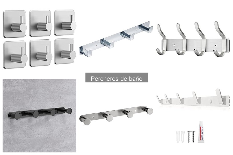 Cómo instalar un perchero de baño en la pared fácilmente