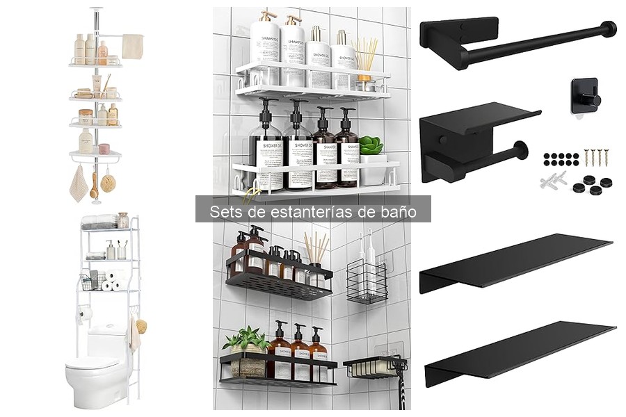 Cómo instalar un set de estanterías en el baño fácilmente