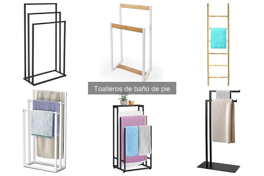 Cómo instalar un toallero de baño de pie fácilmente