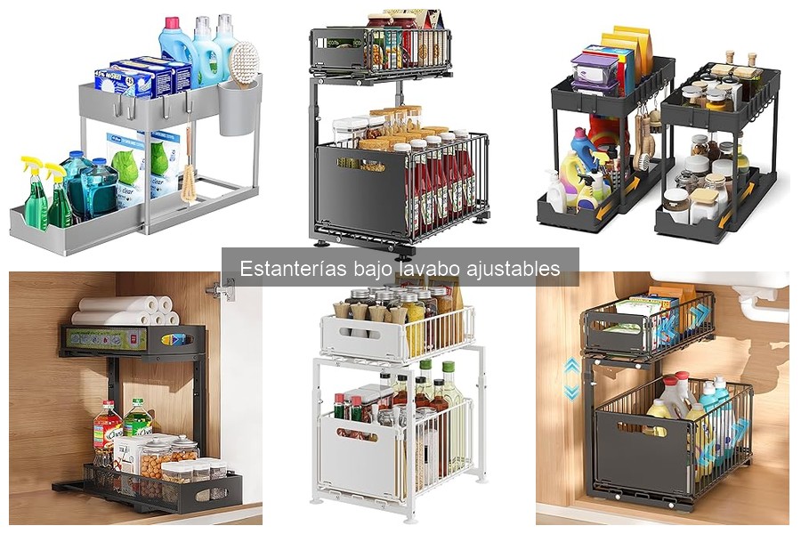 Cómo instalar una estantería bajo lavabo ajustable fácilmente