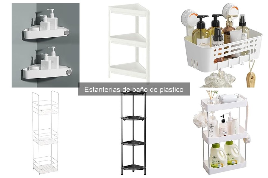 Cómo instalar una estantería de baño de plástico fácilmente