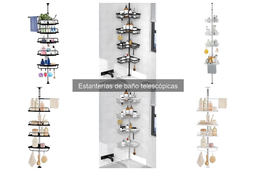 Cómo instalar una estantería de baño telescópica fácilmente