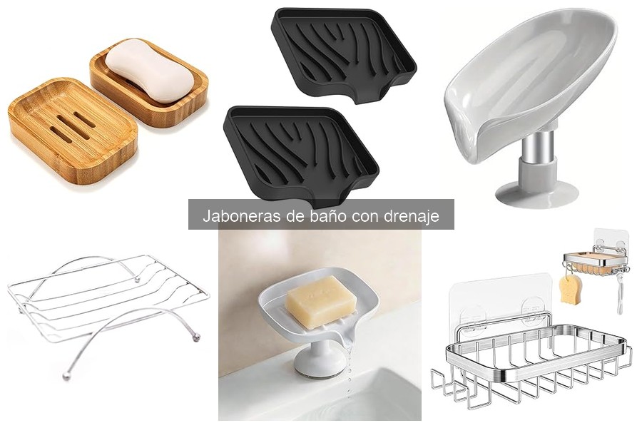 Cómo Instalar y Mantener Jaboneras de Baño con Drenaje