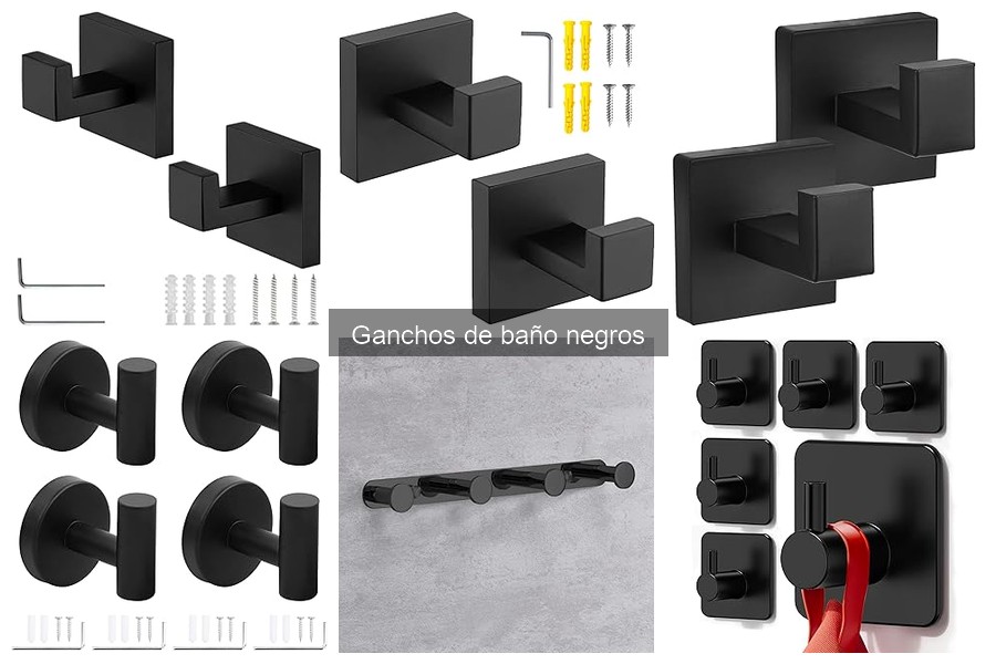 Cómo limpiar ganchos de baño negros: consejos y trucos