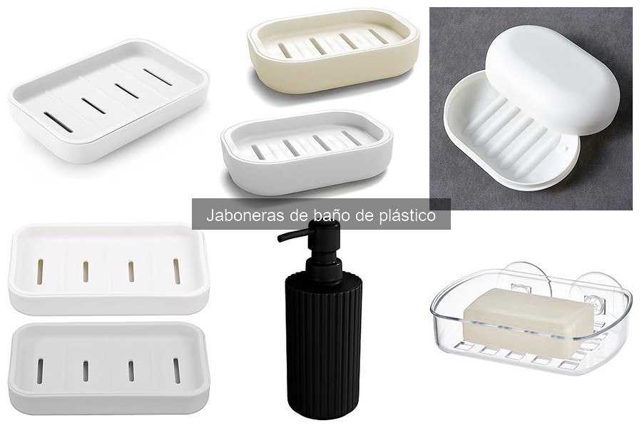 Cómo limpiar jaboneras de plástico: guía práctica