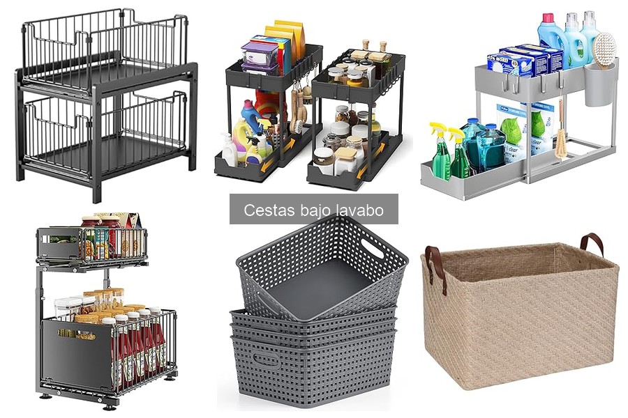 Cómo limpiar y mantener cestas bajo lavabo fácilmente