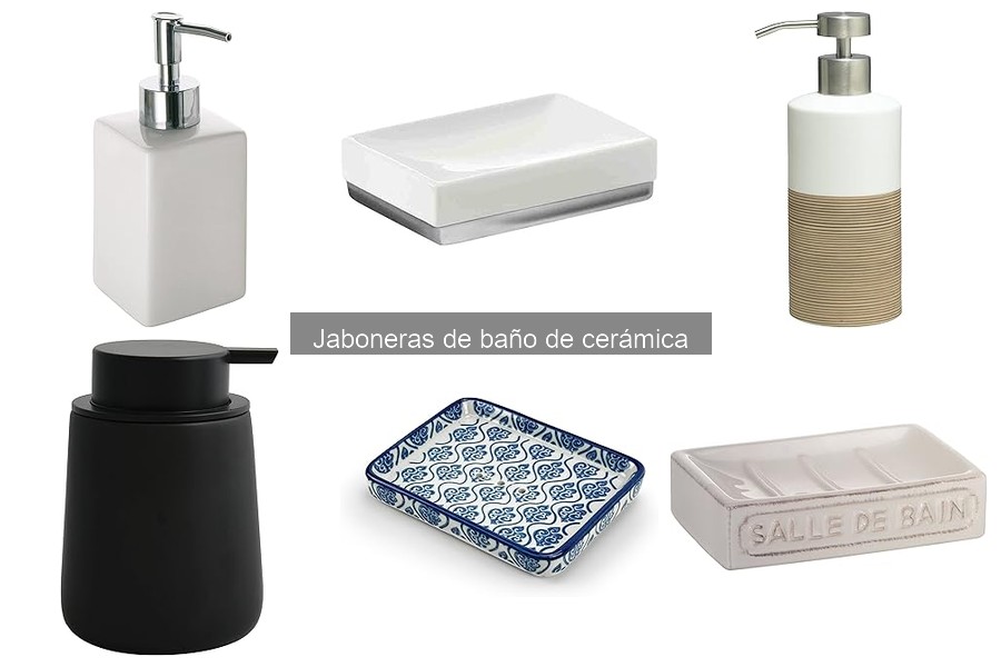 Cómo limpiar y mantener jaboneras de cerámica fácilmente
