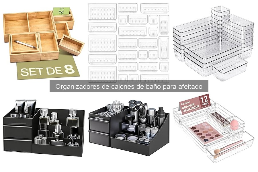 Cómo limpiar y mantener organizadores de cajones de baño