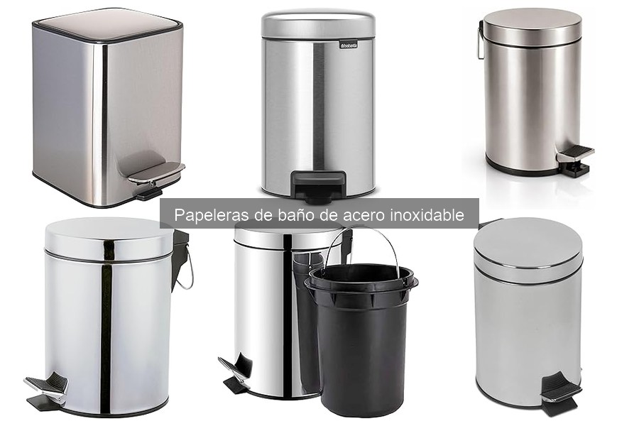 Cómo limpiar y mantener papeleras de acero inoxidable