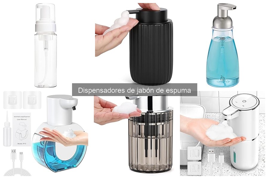 Cómo limpiar y mantener tu dispensador de jabón de espuma