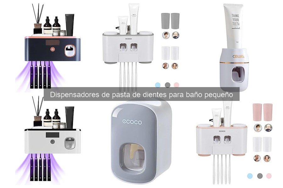 Cómo mantener limpios los dispensadores de pasta de dientes