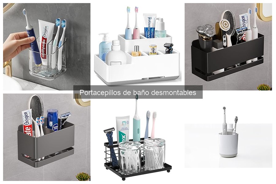 Cómo mantener tu portacepillos desmontable en perfectas condiciones