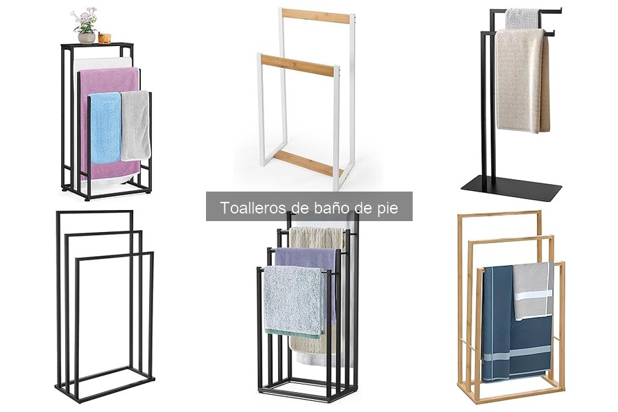 Cómo mantener tu toallero de baño de pie en perfecto estado
