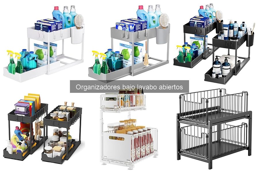 Cómo Mantener un Organizador Bajo Lavabo Abierto en Perfectas Condiciones