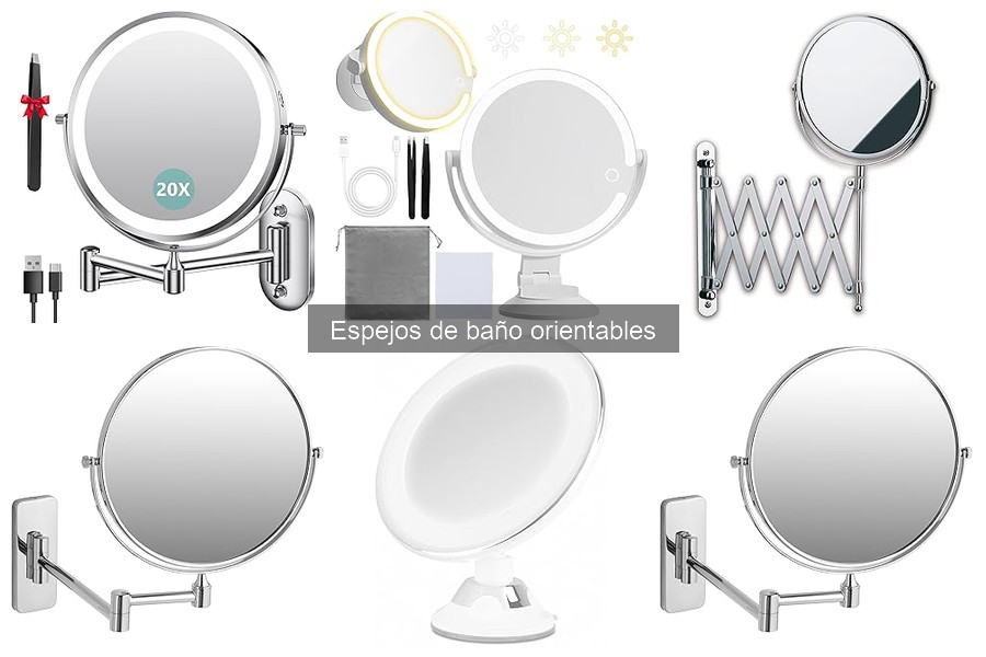 Cómo mantener y limpiar espejos de baño orientables