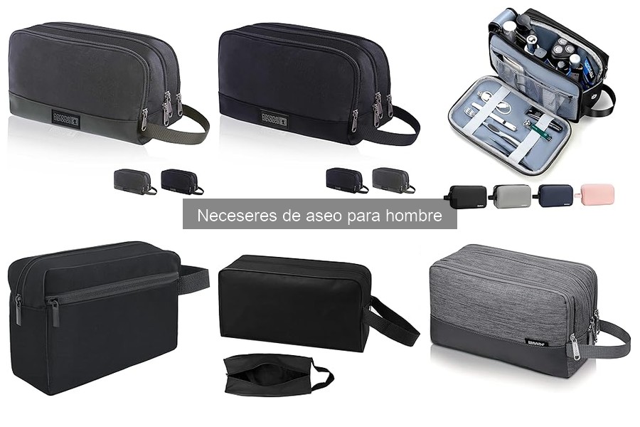 Cómo organizar un neceser de aseo para hombre eficientemente