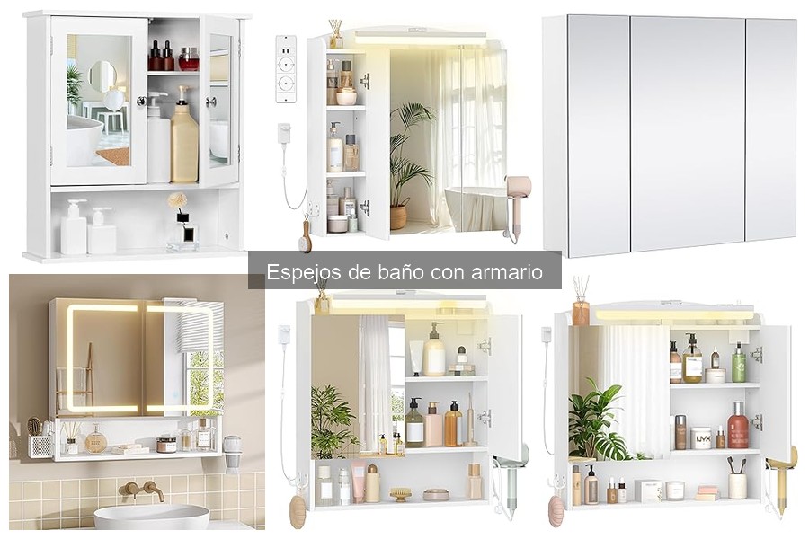 Cómo personalizar tu espejo de baño con armario