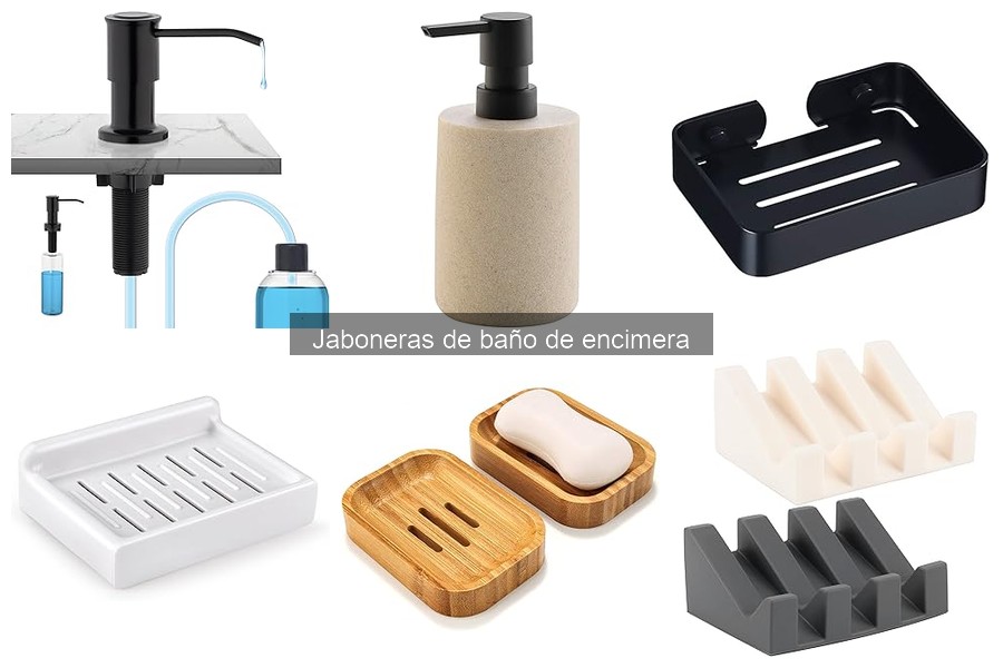Cómo solucionar problemas de habitación con jaboneras de baño