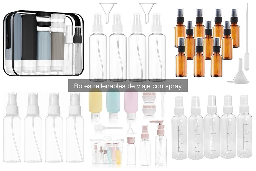 Cómo usar botes rellenables de viaje: consejos prácticos