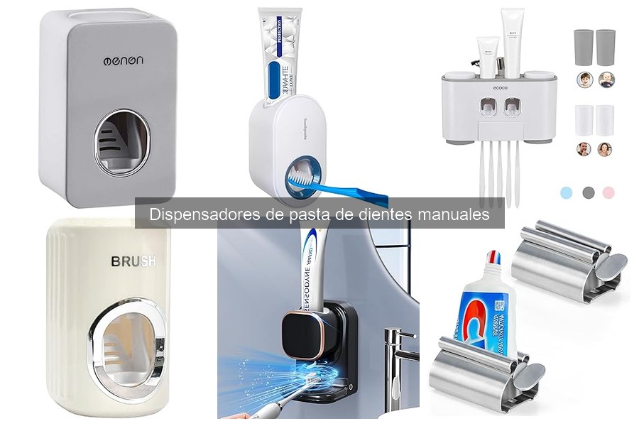 Cómo usar un dispensador de pasta de dientes manual