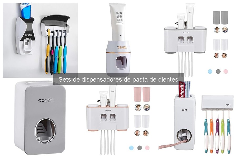 Comparativa de dispensadores de pasta de dientes: Marcas famosas vs. desconocidas