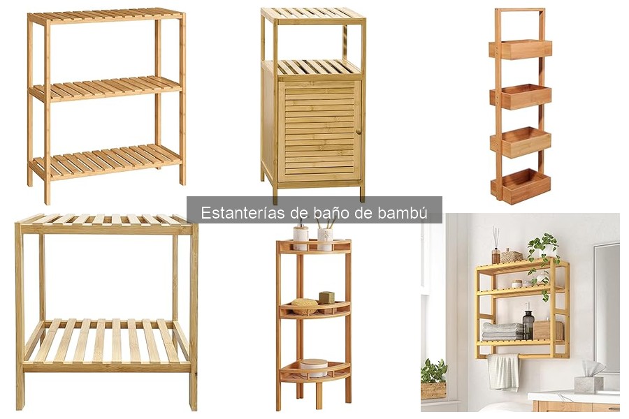 Comparativa de Estanterías de Baño de Bambú: Mejores Marcas