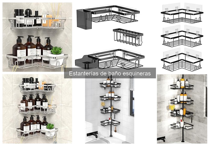 Comparativa de Estanterías de Baño Esquineras: Mejores Opciones