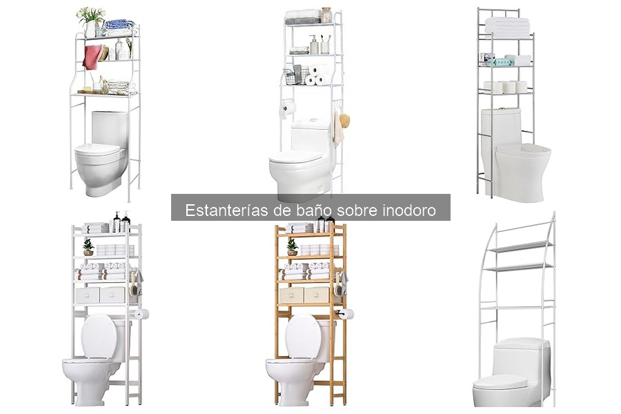 Comparativa de Estanterías de Baño sobre Inodoro: Materiales