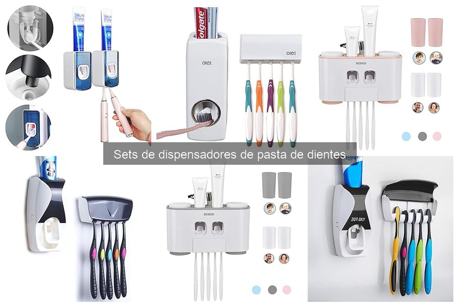 Comparativa de los Mejores Dispensadores de Pasta de Dientes