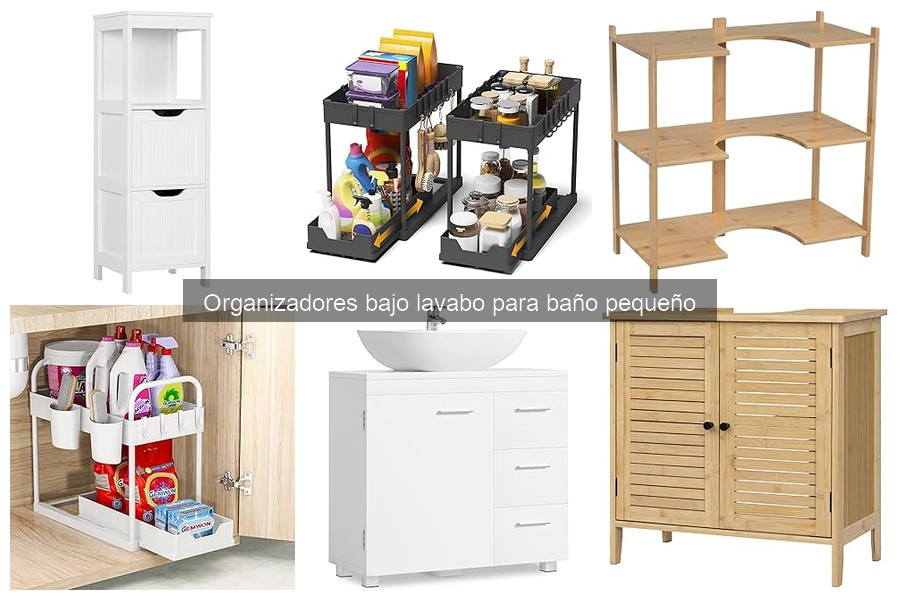 Comparativa de los Mejores Organizadores Bajo Lavabo para Baño Pequeño