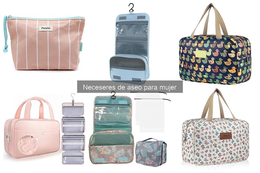 Comparativa de Neceseres de Aseo para Mujer: Mejores Marcas