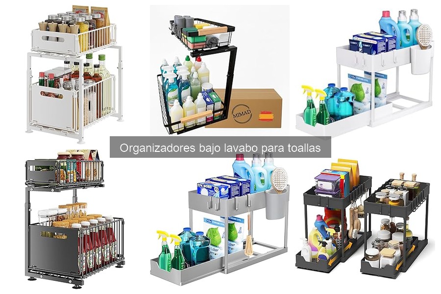 Comparativa de Organizadores Bajo Lavabo para Toallas