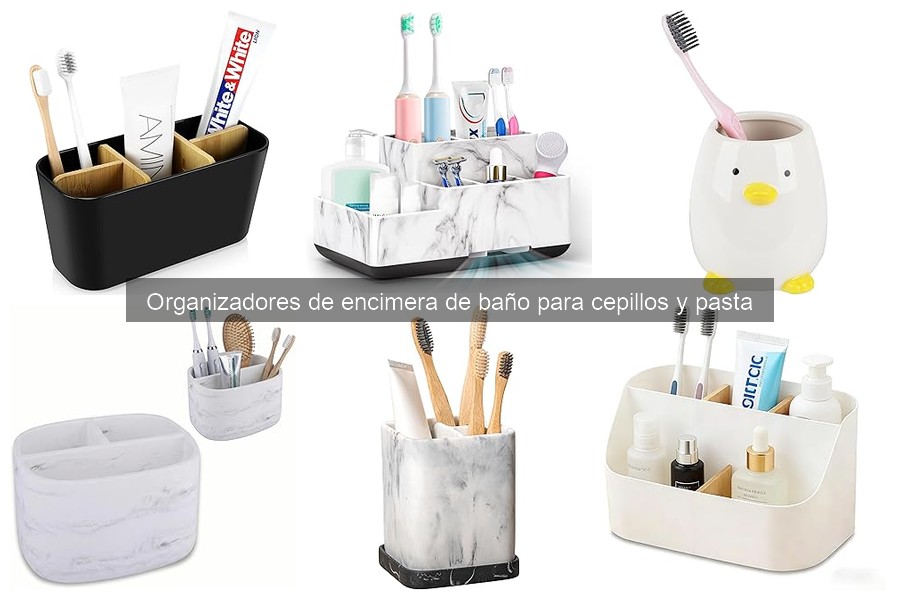 Comparativa de organizadores de encimera de baño: ¿cuál elegir?