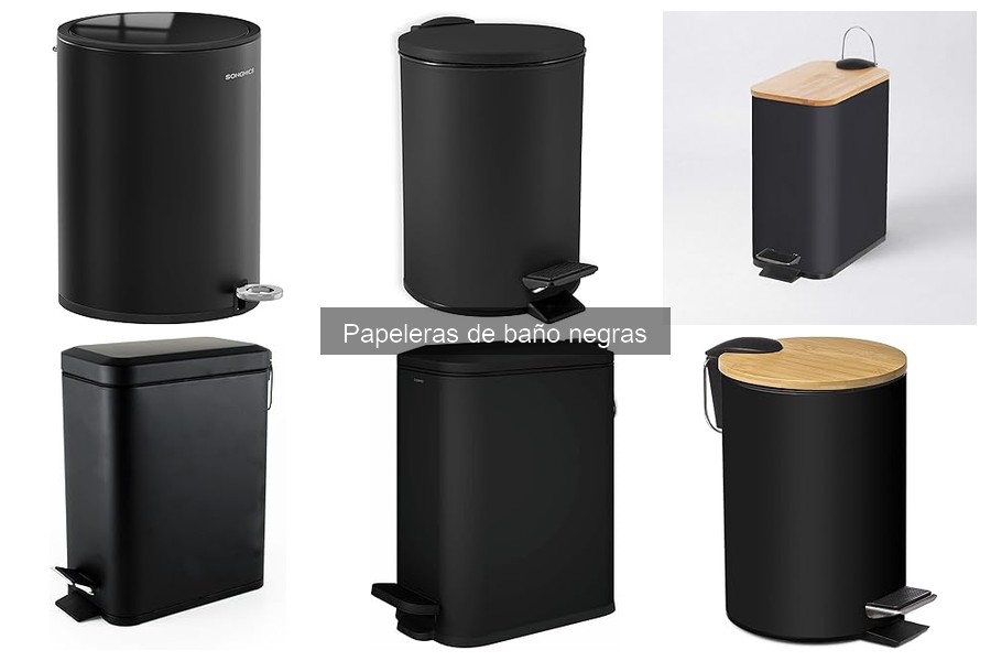 ** Comparativa de Papeleras de Baño Negras: Mejores Marcas 2023