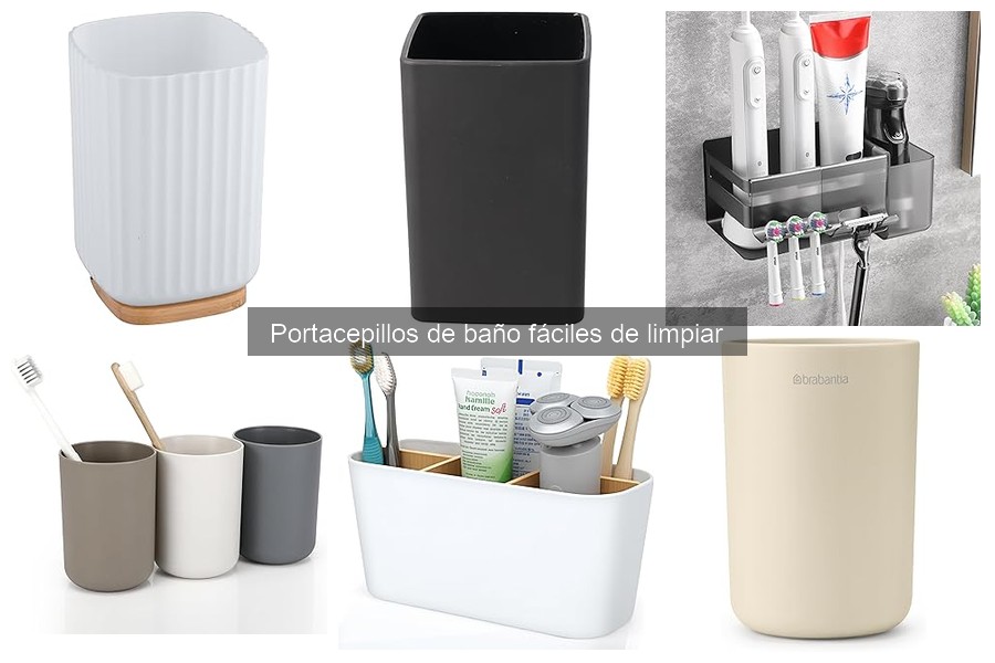 Comparativa de Portacepillos de Baño: Cerámica vs Plástico