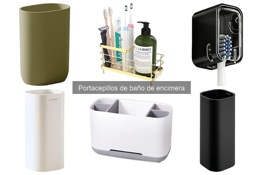 Comparativa de Portacepillos de Baño de Encimera 2023