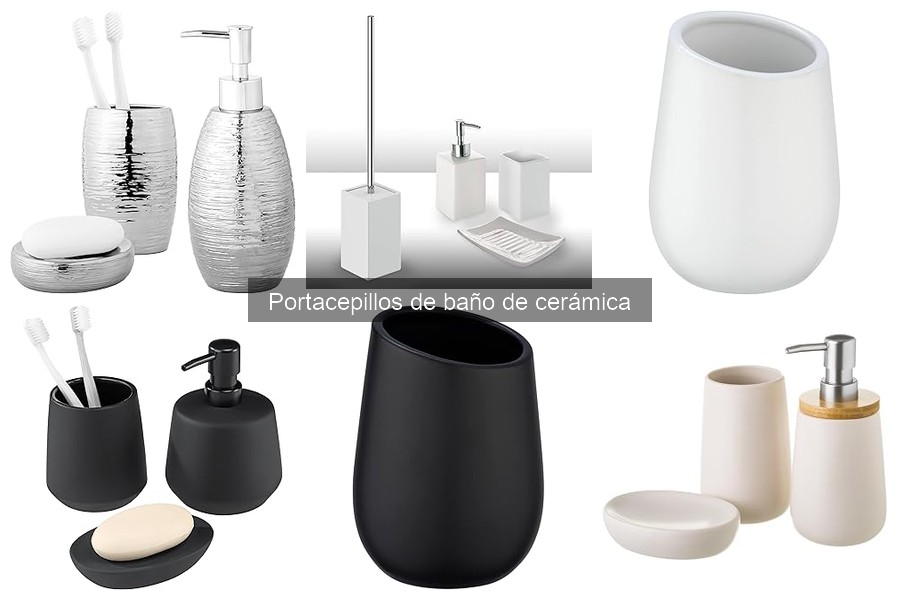 Comparativa de Portacepillos de Cerámica vs. Otros Materiales