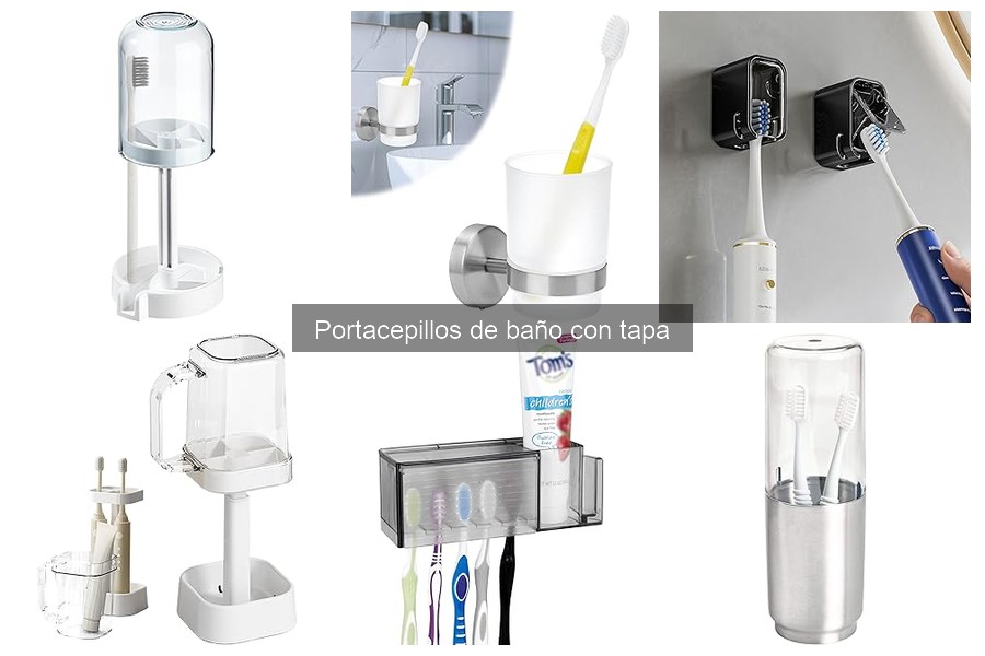 Comparativa de portacepillos: plástico vs. cerámica