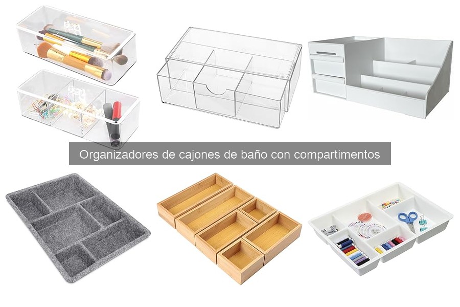 Comparativa de precios de organizadores de cajones de baño