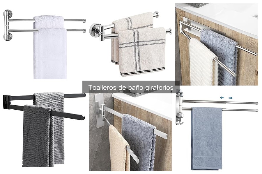 Comparativa de precios de toalleros de baño giratorios