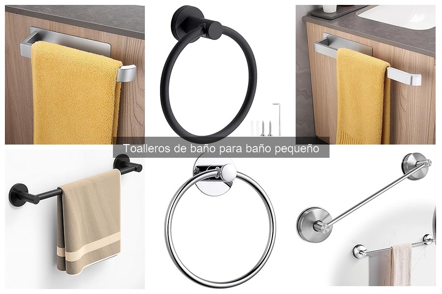 Comparativa de precios de toalleros para baño pequeño