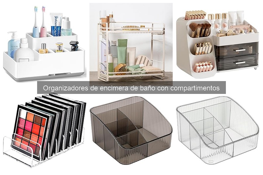 ** Comparativa de precios: Organizadores de encimera de baño