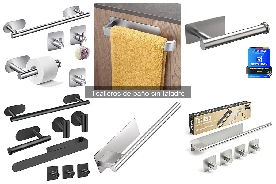 Comparativa de Toalleros de Baño: Sin Taladro vs Con Taladro