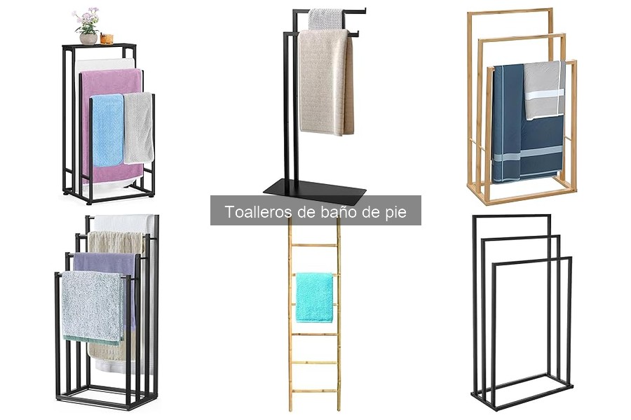 Comparativa de Toalleros de Pie vs Pared para Tu Baño