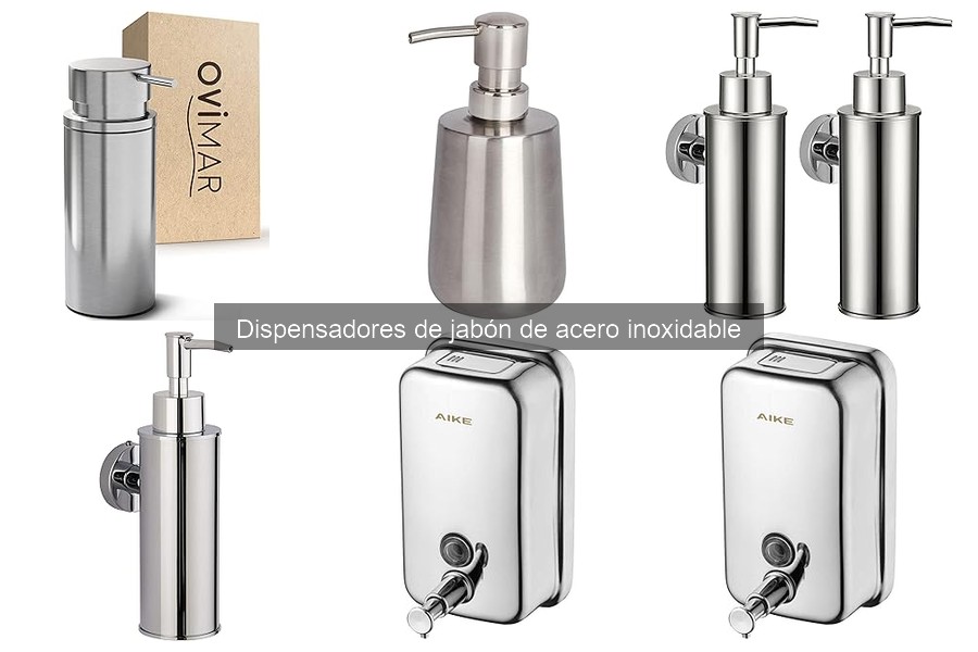 Comparativa: Dispensadores de Jabón de Acero Inoxidable vs Plástico