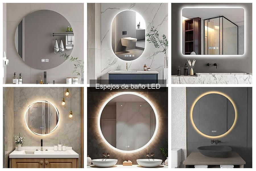 Comparativa: Espejos de baño LED vs. convencionales