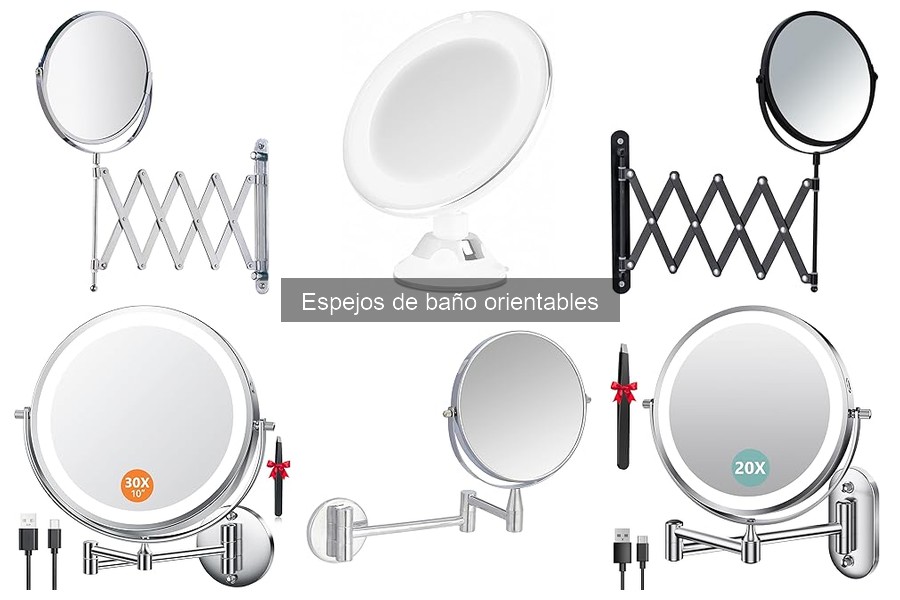 ** Comparativa: Espejos de Baño Orientables vs Fijos