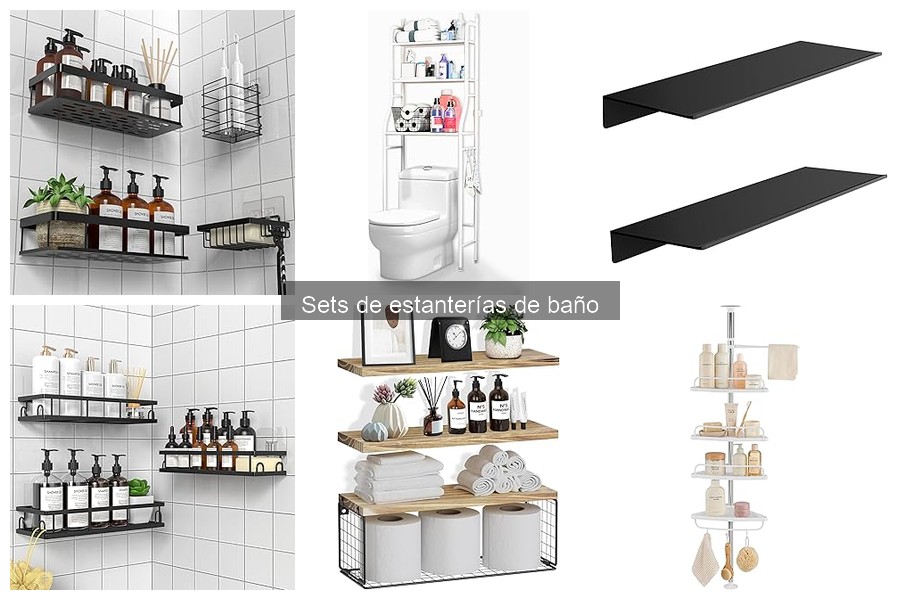 Comparativa: Estanterías de baño de madera vs. metal