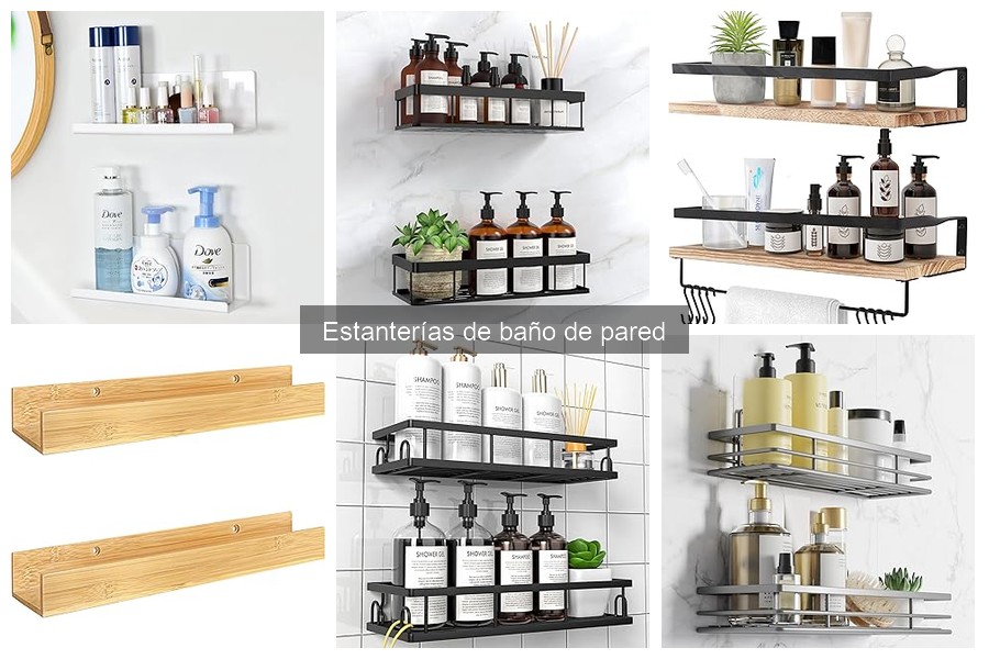 Comparativa: Estanterías de Baño de Pared vs. de Suelo